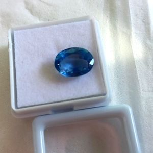 5CT Natural Oval Cut Tanzanite Certified